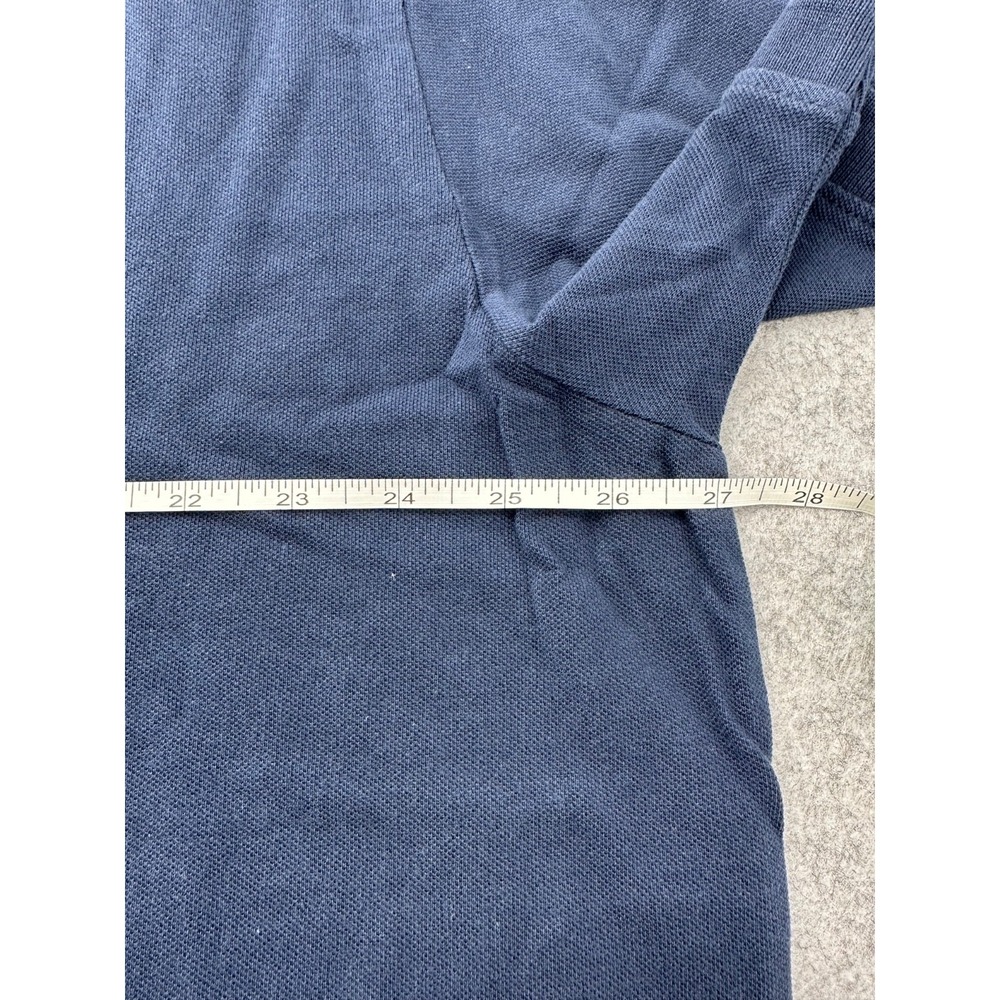 Dockers Short Sleeve Polo Shirt Navy Blue Cotton Slim Fit Mens 2XL Quick-Dry NWT - Picture 8 of 13